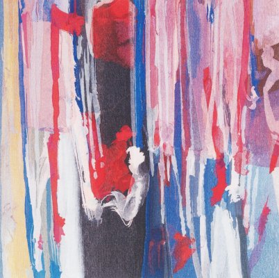 Gianni Baretta: FLUENS, cm.180x180, 2005, alto liccio