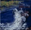 Valerio Miroglio: OTTOBRE 1492, cm.200x200, 1992, alto liccio;