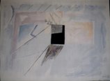 William Xerra: PROIEZIONE, cm.316x234, 1993, alto liccio